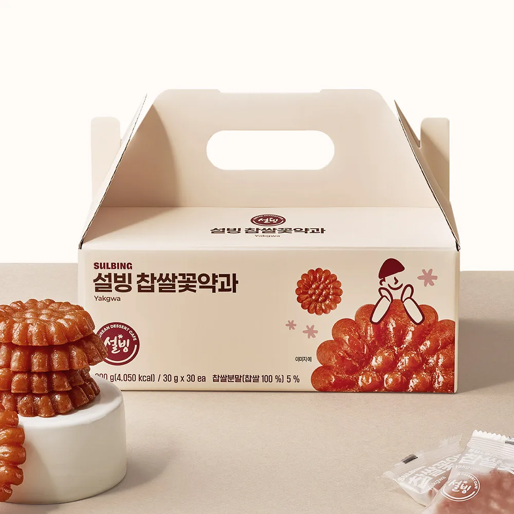 설빙 찹쌀꽃약과 30개입 [국산찹쌀]