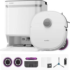 새로운 정품 유레카스 J15 프로 울트라 로봇 진공청소기 및 물걸레 청소기 (셀프 비움 기능 포함)