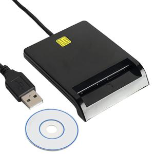 핫 USB 스마트 카드 리더기 마이크로 SD/TF 메모리 ID 은행 전자 DNIE Dni Citizen Sim Cloner 커넥터 어댑터 Id 카드 리더기