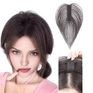 후크앤루프 스트랩 인모 앞머리 클립 없음 매직 페이스트 스티커 여성용 헤어피스 볼륨 증가 푹신한 헤어 패치