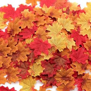 50/100pcs 인공 식물 꽃 실크 단풍잎 할로윈 축제 파티 Decora 홈 룸 꽃병 테이블 야드 웨딩 스크랩북