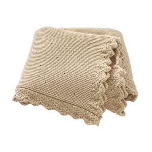 아기 담요 속싸개 90*70cm 휴대용 사계절 신생아 남아 여아 월별 유모차 수면용 담요 손뜨개 체크무늬