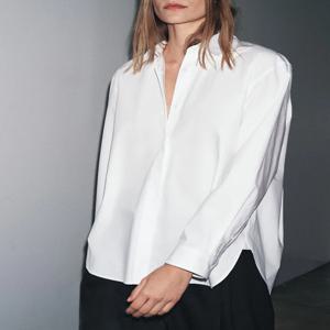 스위트 루즈 롱 슬리브 실크 셔츠 신상 여성 패셔너블 가을 컬렉션 편안한 캐주얼 스타일 2025