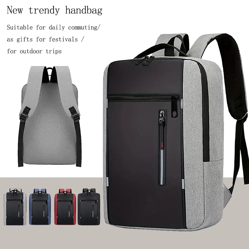 다기능 멀티 포켓 백팩 다양한 색상 남성 여성 비즈니스 학교 여행 일상 출퇴근용 내구성 경량