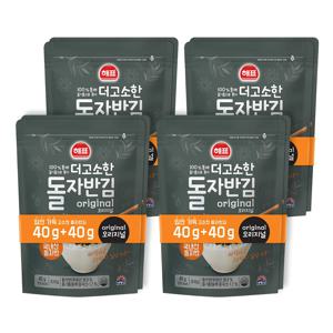 [사조공식샵] 해표 더 고소한 돌자반김 40g*8개