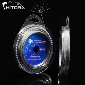 스틸 낚싯줄 10M 7가닥 꼬임 낚싯줄 10lbs-200lbs 고강도 루어 리더 와이어 바다낚시 용품