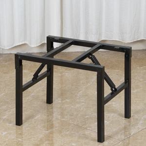 접이식 테이블 다리는 식탁 프레임을 지원합니다. 두꺼운 강화 스프링 다리 견고하고 안정적인 U자형 현대적인 디자인