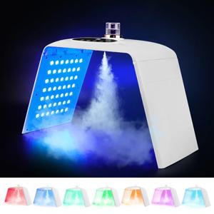 접이식 7가지 색상 LED 광자 기계 3레벨 나노 스프레이 스킨 모이스춰라이징 페이스&바디 마스크 뷰티 살롱 가정용 스킨 케어