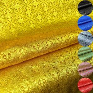 브로케이드 자카드 패브릭 다마스크 꽃 패턴 DIY 봉제 쿠션 커버 기모노 베개 커버 가방 Cheongsam 의류 몽골 가운