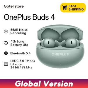 글로벌 버전 원플러스 버즈 4 이어폰 55dB ANC 블루투스 5.4 트루 무선 헤드폰 이어버드 최대 45시간 재생 IP55
