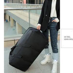 대용량 바퀴 달린 수하물 가방 이동 및 해외 유학용 방수 여행 가방 옥스포드 천 비즈니스/OL 스타일
