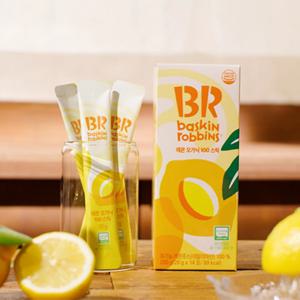 배스킨라빈스 유기농 레몬즙 14포 x 4개