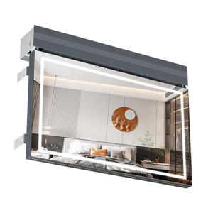 TLF 리저브 신형 화장대 조명 거울, 조명과 수납공간이 있는 화장대, 전동 리프팅 화장대 거울