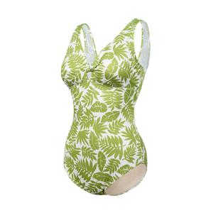 여성 트로피칼 모노키니 원피스 수영복LS2E912_GN