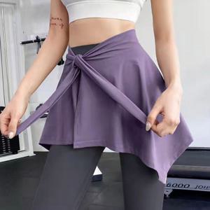 엉덩이가리개 힙가리개 레깅스 힙커버 랩스커트 필라테스복 요가 치마