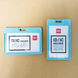 고급형 아크릴 사원증 케이스(스카이) 명찰목걸이 사원증목걸이 목걸이명찰 카드케이스
