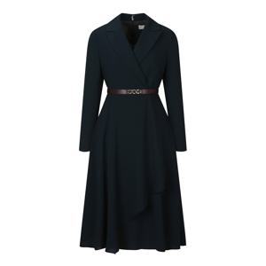 레이어드 정장 스타일 랩 원피스 BJOAI2511 H