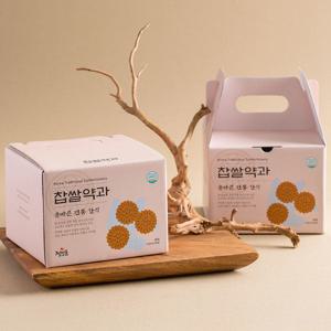 할매니얼 찹쌀약과 1kg 28입 내외 명절 한과 선물세트 K디져트