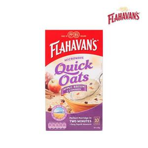 플라하반 퀵오트 사과 건포도 시나몬 400g(40gx10ea낱개포장)