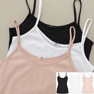 여성 끈런닝 순면 40수 실켓 베이직 무지 기본 끈나시