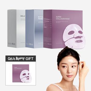 [BEST 마스크 모음/42매] 콜라겐 마스크12매+ 멜라 마스크 12매+보툴 프라임 마스크 14매 [+콜라겐 4매]