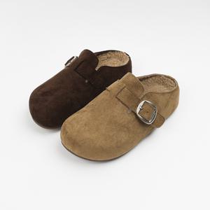 신난다슈 여성 털 슬리퍼 여자 키높이 뮬 블로퍼 뽀글이 발편한 통굽MRO257171