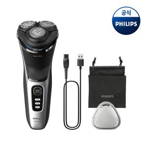 PHILIPS  S3000 시리즈 전기면도기 스페이스 그레이 S3241/12