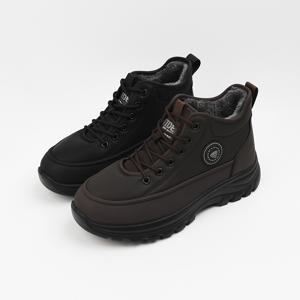 신난다슈 남성 방한화 4cm 남자 방한 앵클 털 부츠 운동화 퍼 겨울 YM25MK169