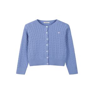 여성 라운드넥 케이블 가디건 EPF1EC2100