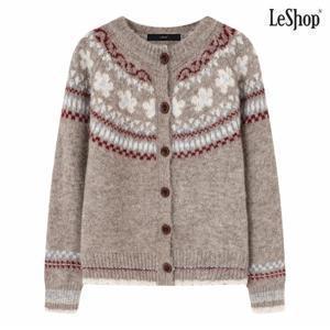 정상가:69,000원 ㅣ 플라워 나그랑 데일리 니트 가디건 (DP4CK004A)