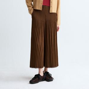 [최초가 149000원] 레이스 배색 자가드 와이드 팬츠_LPPTW125002