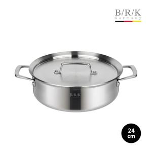 BRK 스마트센스 통5중 스텐 전골 냄비 24cm 인덕션 겸용