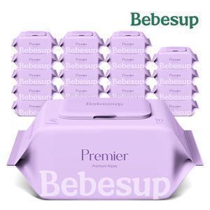 프리미어 70매 캡 물티슈 20팩