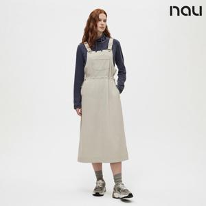 [나우] 1NUOPF4502_WG W카라반서스펜더원피스 WARM GRAY