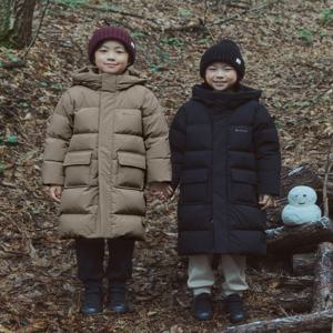 키즈 티타닉 롱 다운 자켓 캠핑룩 아동 롱패딩 S25WKFDJ86CJ