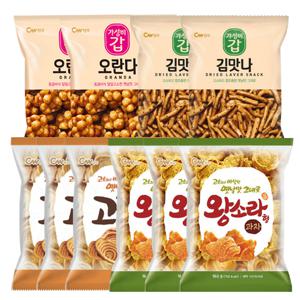 청우 전통과자세트 10종(왕소라3+고구마3+오란다2+김맛나2)