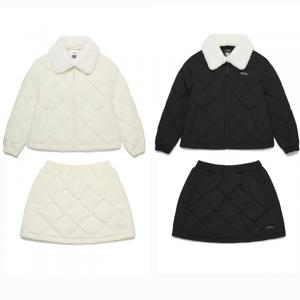 [내셔널지오그래픽키즈] K254GPD010GSK010 여아 퍼카라 튜브 패딩 세트 스커트