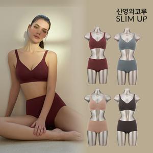 신영와코루 26신상 젤리와이어 브라팬티 후크형 4세트