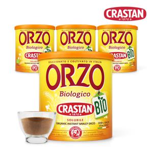 크라스탄 오르조 유기농 보리차 디카페인 보리 커피 125gX4통 카페인없는 차 임산부