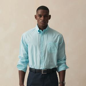 [정상가 139000원] 프라이데이 엔드온엔드 셔츠 (블루) (BBTHMF8135MFS)