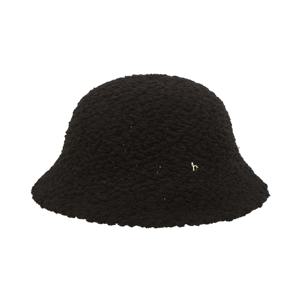 [겨울신상]HIHE5F711BK_여성 블랙 짜임 버킷햇