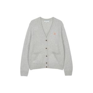 여성 베이비 폭스 패치 박시 가디건 라이트 그레이 PW00501KT1006-H120