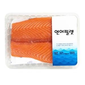 [밀페가스포장] 노르웨이 슈페리얼 생연어(필렛) 300g ~3개(900g)｜발송당일제조 HACCP MAP