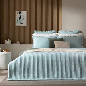 까사리빙 ]Q프리미엄 극세사 목화솜 스프레드 1+1