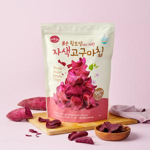 [이더스] 붉은 황토땅에서 자란 자색 고구마칩 2팩