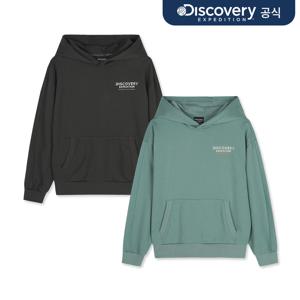 [디스커버리] 키즈 아웃도어 로고 후드티셔츠 2종 택1