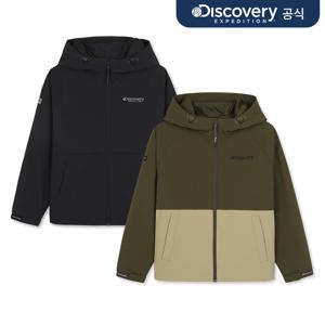 [디스커버리] 키즈 우븐 배색 후드 자켓 2종 택1