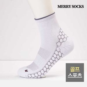 [메리삭스] 남성 골프 땀흡수 쿠션양말 1켤레/남성양말