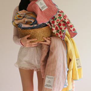 뮬리 트리플 거즈 블랭킷 겸 홑이불 3colors