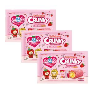 크런키 더블크런치바 미니 스트로베리&바나나313GX3개